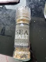Mängden socker i Sea Salt with Garlic & Black Pepper
