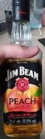 Mängden socker i JimBeam peach