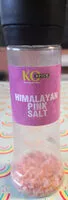 Mängden socker i Ko Spice Himalayan Pink Salt Grinder