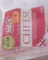 Mängden socker i Red Leicester Cheese