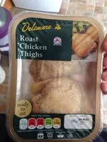 Mängden socker i Delamere Roast Chicken Thighs 185GM