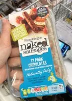 Mängden socker i Naked sausages