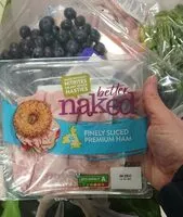 Mängden socker i Finely sliced premium ham