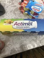 Mängden socker i Actimel Multi-Fruit