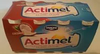 Mängden socker i Actimel coconut