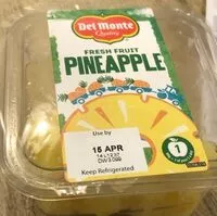 Mängden socker i Fresh fruit pineapple