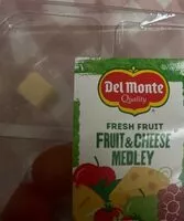 Mängden socker i Fruit and Cheese Medley