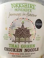 Mängden socker i Soupe Thai au poulet et curry vert