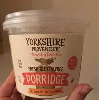 Mängden socker i Yorkshire Provender Fresh Jumbo Oat Porridge With a Touch of Honey 300G