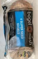 Mängden socker i Super seed bagels