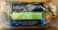 Socker och näringsämnen i Bagel nash