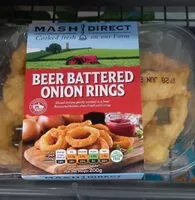 Mängden socker i Onion rings