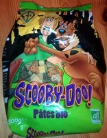 Mängden socker i Scooby-Doo ! Pâtes Bio 