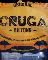 Mängden socker i Cruga Biltong