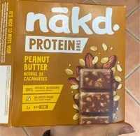 Mängden socker i nakd peanut butter protein bar