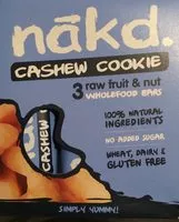 Mängden socker i Cashew cookie