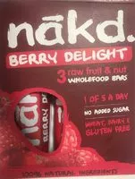 Mängden socker i Berry Delight Bars