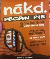 Mängden socker i Nakd Pecan Pie
