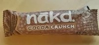 Mängden socker i Barre Nakd cocoa crunch