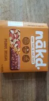 Mängden socker i Nakd Peanut Delight raw fruit & peanut wholefood bar
