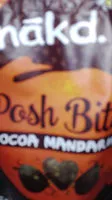 Mängden socker i Nakd Posh Bits Cocoa Mandarin