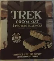 Mängden socker i Trek cocoa oat flapjack