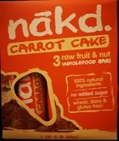 Mängden socker i nākd. Carrot Cake