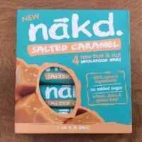 Mängden socker i Salted Caramel fruit & nut bars