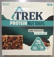 Mängden socker i Trek protein Dark Chocolate and Sea Salt