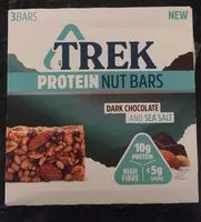 Mängden socker i Protein nut bars Dark chocolate and sea salt