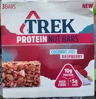 Mängden socker i Trek raspberry and coconut