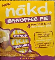 Mängden socker i Naked 4fruit and nut