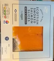 Mängden socker i Scottish smoked salmon slices