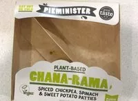 Mängden socker i Chana-Rama