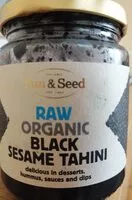 Mängden socker i Raw organic black sesame tahini