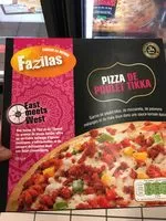 Mängden socker i Pizza de poulet tika