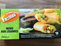 Mängden socker i Nems aux légumes