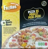 Mängden socker i Pizza de poulet peri-peri