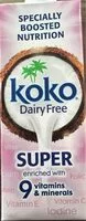 Mängden socker i Koko Dairy Free