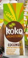 Mängden socker i Koko unsweetened