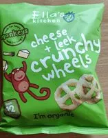 Mängden socker i Cheese+ leek crunchy wheels