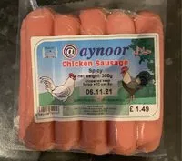 Mängden socker i Chicken sausage