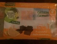 Mängden socker i Dark chocolate & orange rice cakes