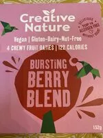 Mängden socker i Creative Nature Berry Oat Bar