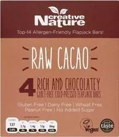 Mängden socker i Raw Cacao 4 Guilt-Free Cold-Pressed Flap Jack Bars