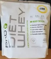 Mängden socker i Diet whey body sculpt