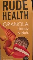Mängden socker i Rude Health Honey & Nuts Granola