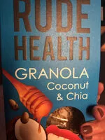 Mängden socker i Rude Health Granola Coconut & Chia