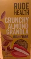 Mängden socker i Crunchy almond granola
