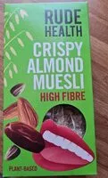 Mängden socker i Crispy Almond Muesli